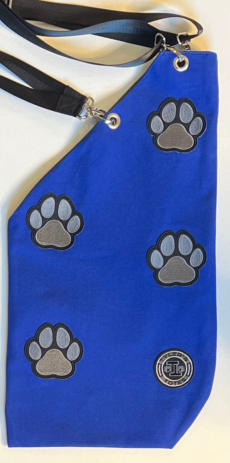 Paw Print Pouch Bag